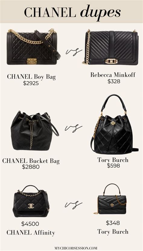 borse chanel imitazione|The Best Chanel Dupes for Handbags and Slingbacks in 2024.